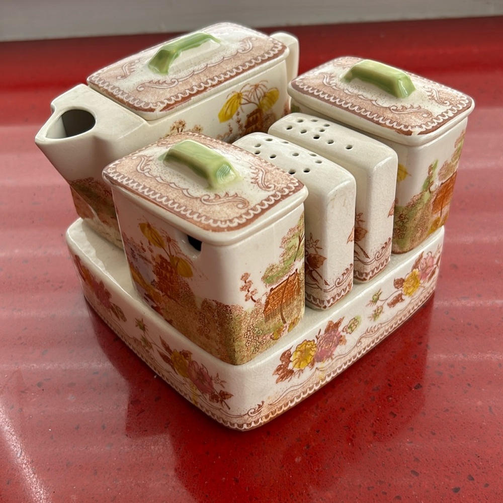 Complete set of vintage table ware